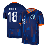 Niederlande MALEN #18 Auswärtstrikot EURO 2024